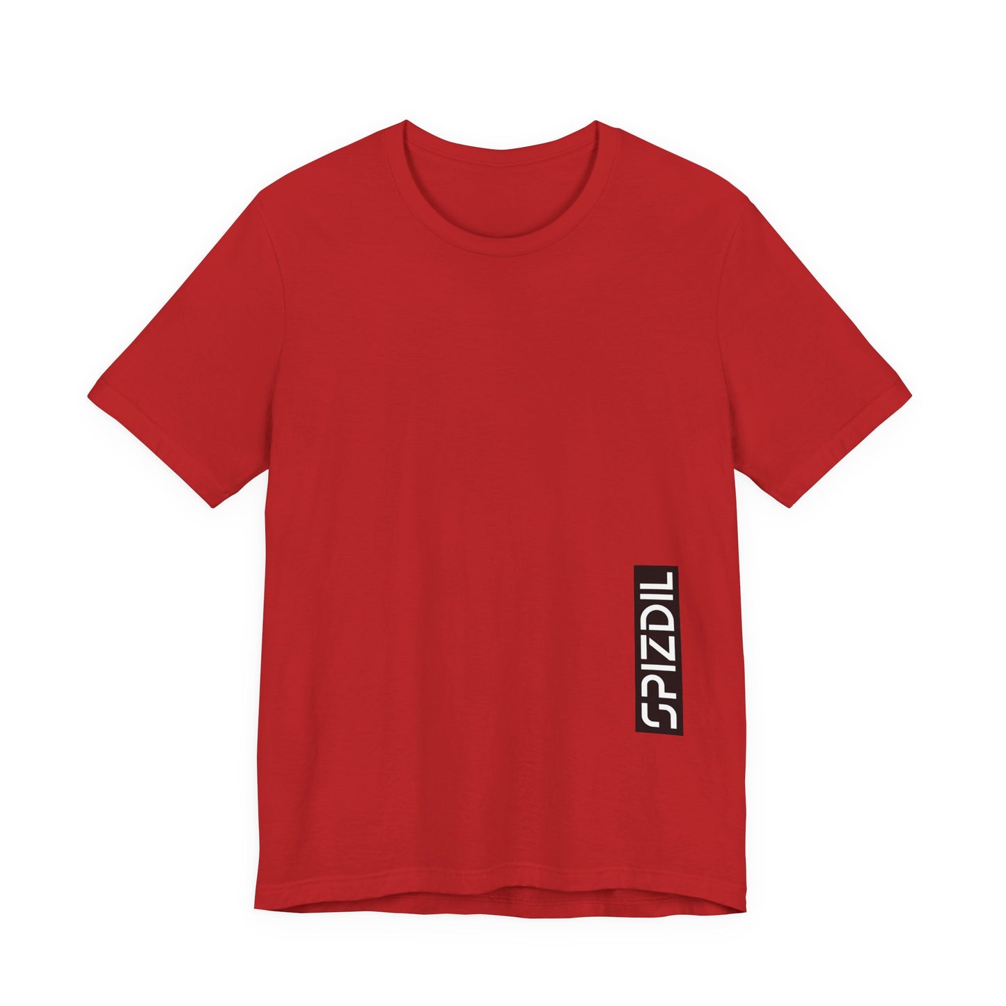 SPIZDIL™ Superior Women Crew-Neck in Red — Signature Silhouette