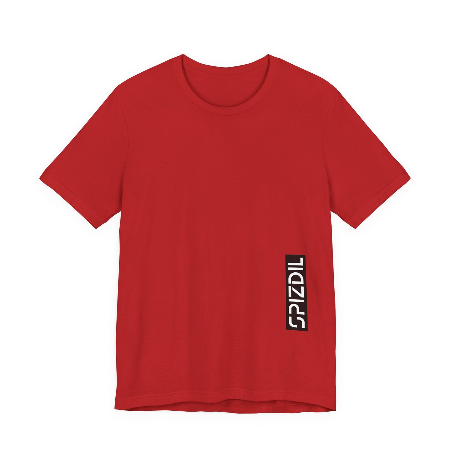 SPIZDIL™ Superior Women Crew-Neck in Red — Signature Silhouette